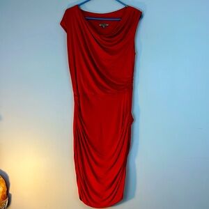 Bordeaux Los Angles Orange dress size M